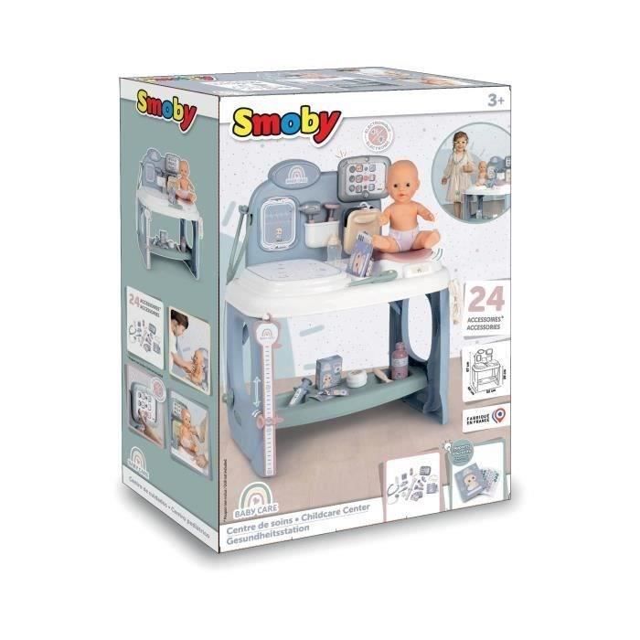 Jouet - smoby - baby care - centre de soins - mixte - 3 ans - blanc