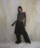Peulleeoeob Pleats Midi Skirt (Fl-243_Black)