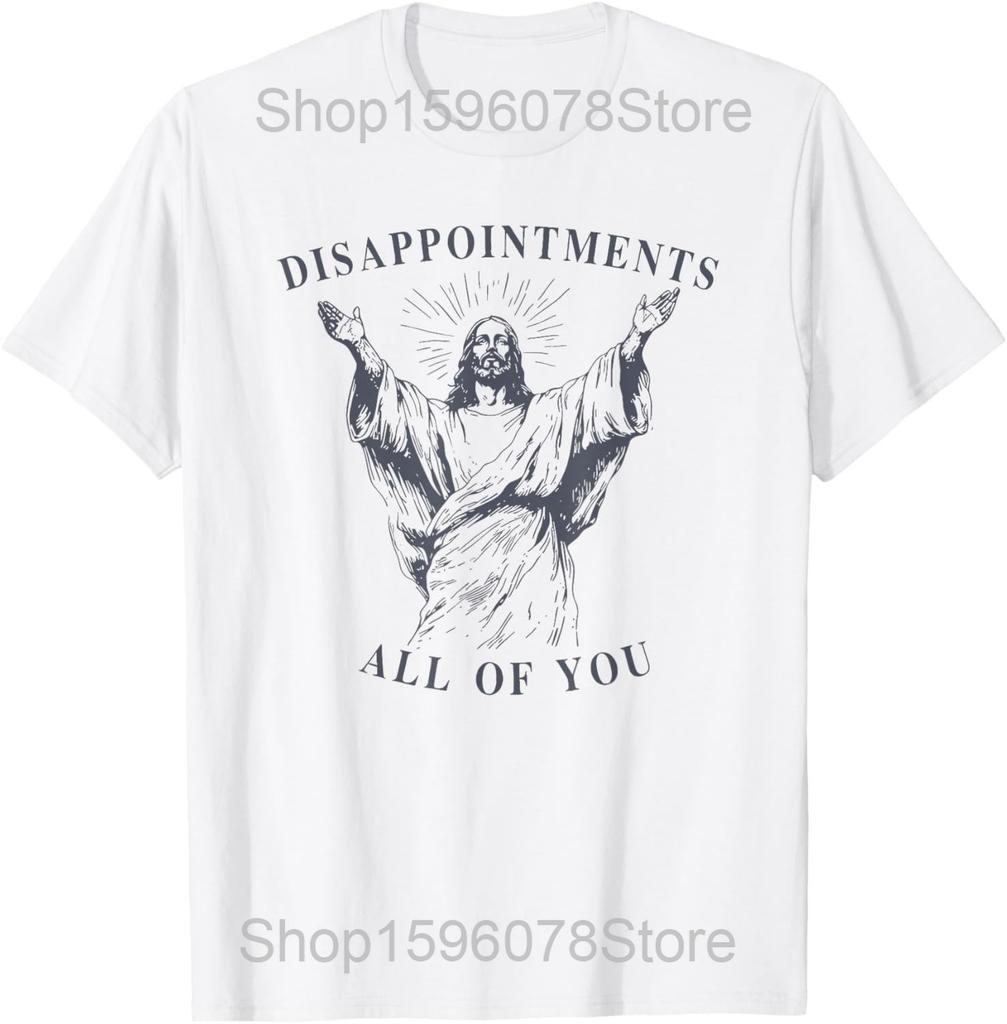 Halloween Life Without Jesus Christian Faith T Shirts Men Cotton Humor Streetwear Tee Shirt Short Sleeve Unisex Loose Clothing