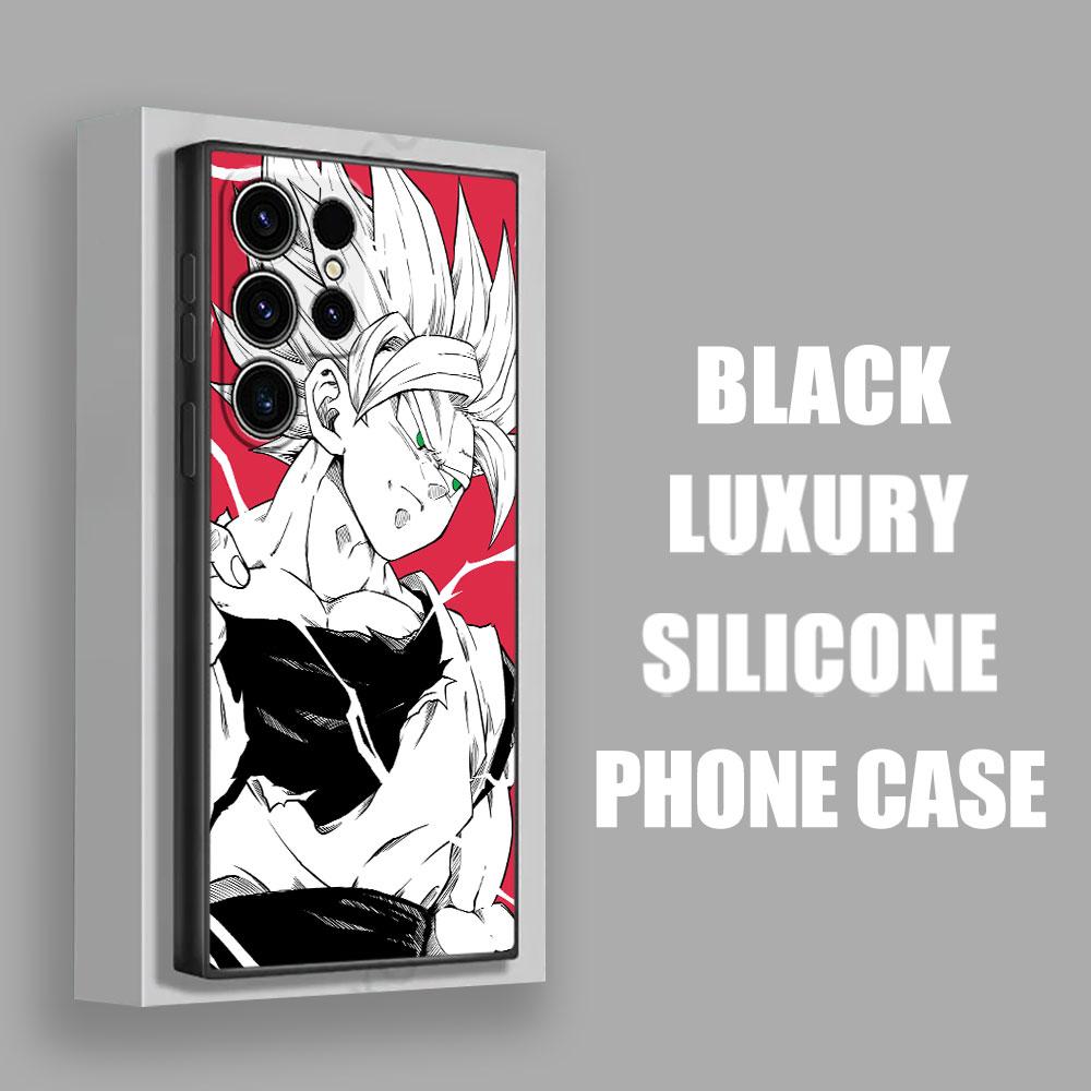 Phone Case For Samsung Galaxy S26 Ultra Cases S25 FE S24 S23 S21 Ultra S20 S24 FE S22 Plus 5G Cover DBZ Anime Goku Gogeta Vegeta