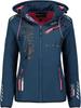 Softshellová bunda Geographical Norway (WU4009F/GN TMAVĚ MODRÁ/F.-RŮŽOVÁ)(WU8087 Fl.Růžová)