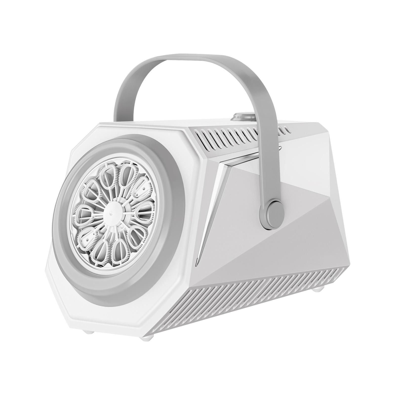 

Машина для мыльных пузырей с перезаряжаемым пультом дистанционного управления для вечеринок, электрическая, полностью автоматическая машина для мыльных пузырей 90 мл One Size