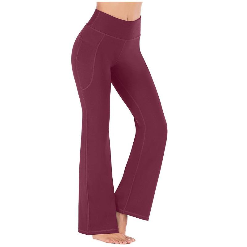Women S High Waist Wide Leg Pants Casual Yoga Trousers