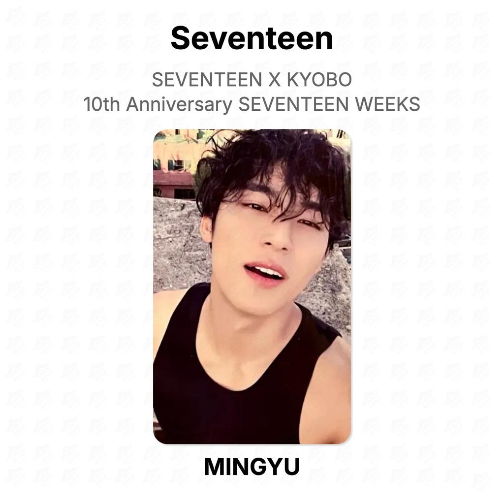 Seventeen X KYOBO 10th Anniversary SEVENTEEN WEEKS Official Photocard