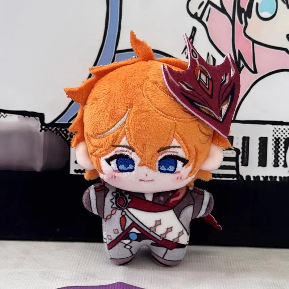 Genshin Impact Plush Dolls Venti Xiao Focalors Scaramouche Yoimiya Furina Kazuha Yae Miko Bag Pendant Keychain Stuffed Toys Gift