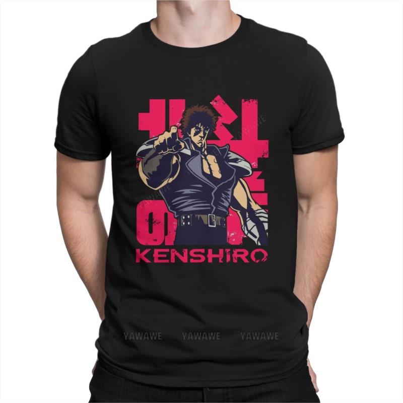 166b Kenshiro Tshirts Unisex Fist Of The North Star Japanese Unisexga Funny Cotton Tee Shirt Crewneck Short Sleeve T Shirt