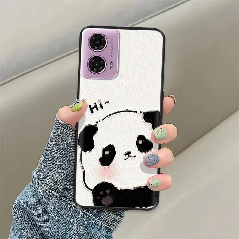 Für Motorola Moto G04 G04s Hülle Schmetterling Vollschutz Weiche Flüssigsilikonhüllen Für Moto G04 G 04 s MotoG04 Fundas Stoßstange