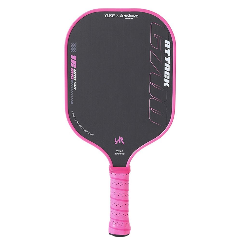 New 16MM Pickleball Paddles Carbon Fiber Anti-slip Pickleball Rackets Lightweight Shock-absorbing Pickleball Supplies for Adults
