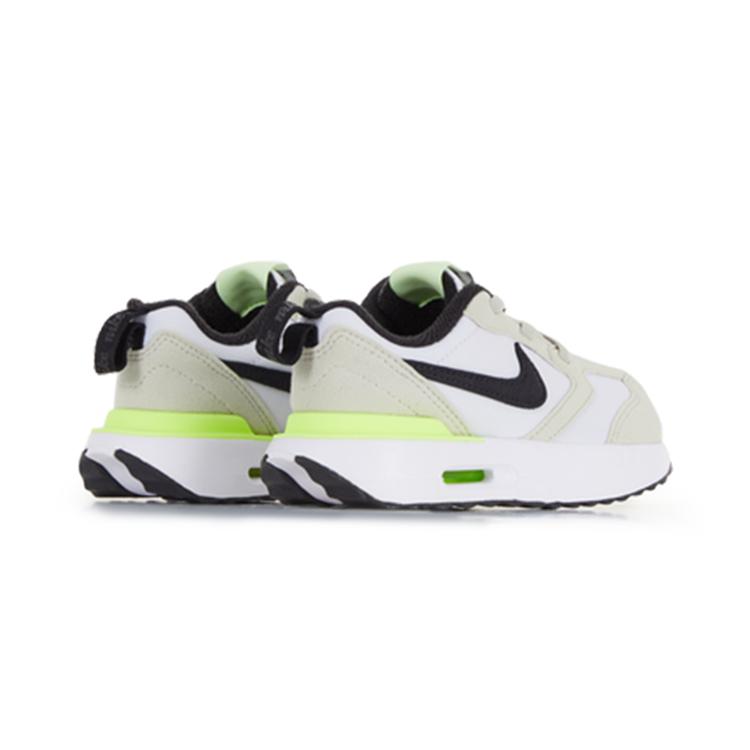 Nike Air Max Dawn Kids Lifestyle Shoes White Yellow Children Aged 3 7 Years Old DC9318-107