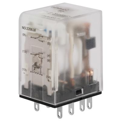 8-stykowy miniaturowy przekaźnik pośredni mocy przekaźnik elektromagnetyczny 5A 6VDC