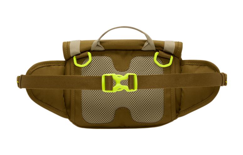 Nike Fabric One Shoulder Crossbody Fanny Pack Regular Unisex Olive Green DJ9681-368