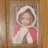 Used IVE Qqmusic Rei 5 5-star Photocard Santa Christmas