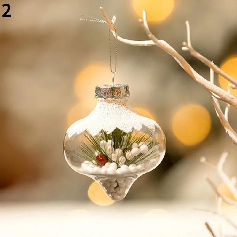 

Christmas LED Ball Lights Ornaments Luminous Bottle Ornaments Mall Shop Christmas Tree Scene Layout Dress Up Window Pendant 2