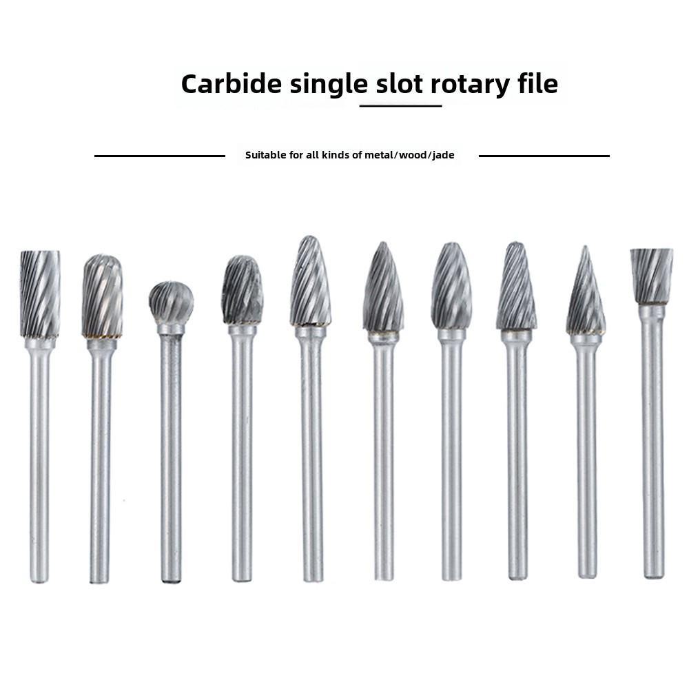 

Карбид вольфрамовая сталь вращающийся напильник шлифовальный и фрезерный для гравировки по дереву 10-piece single-grain set (1 piece each for AN)