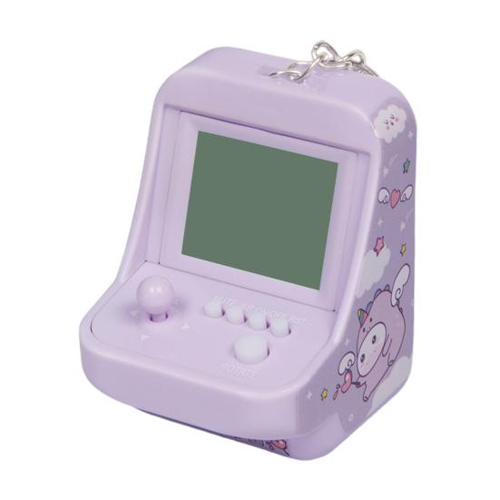 Arcade Game Machine Game Modes Support 26 Classic Music with Keychain Entertainment Mini