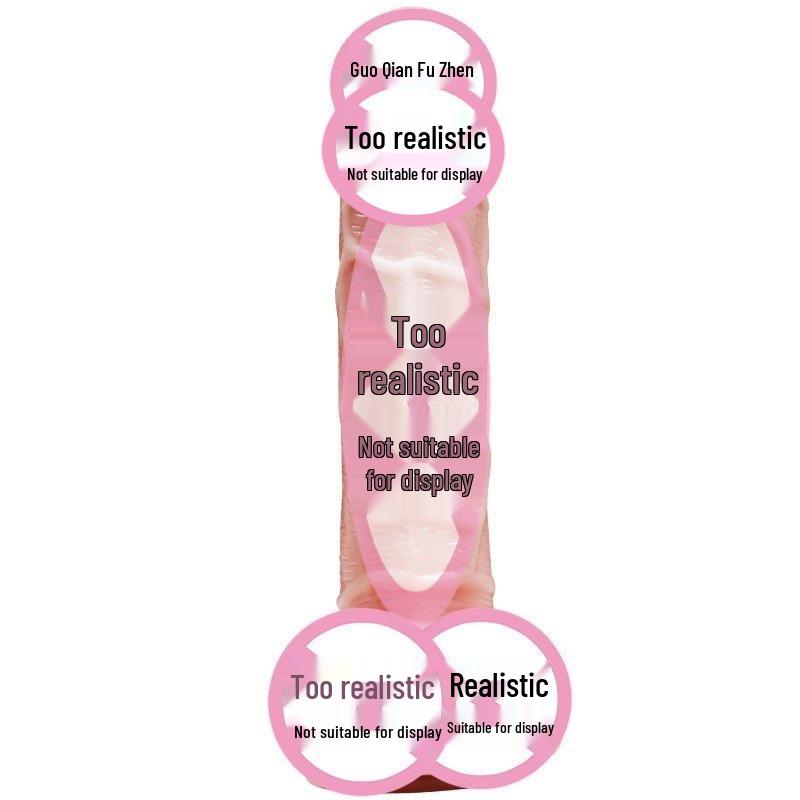 Realistic Soft Flesh Electric Dildo Sex Toy for Women
