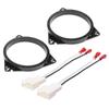 6.5in Car Horn Washer Adapter Holder Car Stereo Speaker Spacers Adaptors and Speaker Harness for BYD Great Wall
