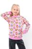 Mädchen-Sweatshirt – Bedruckter Doppelstrick & Lockere Passform, Jede Jahreszeit, 6069-055-5 HC