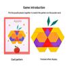 Cross-Border Geometric Tangram Puzzle: Children's Educational Toy for Early Learning and Cognitive Development.