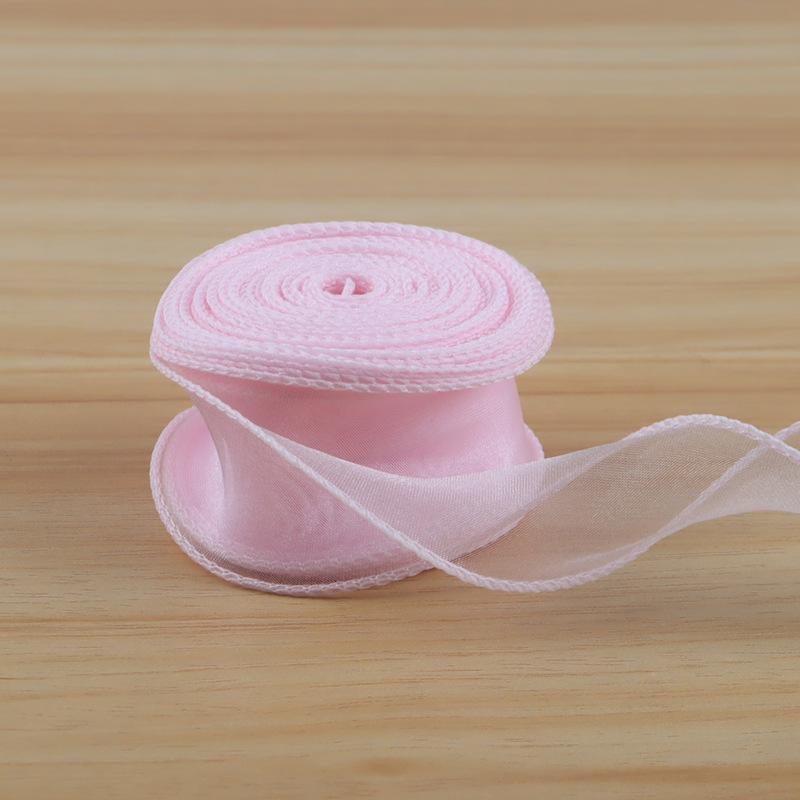 10yard/Roll Decorative Craft RibbonFishtail Yarn Organza Ribbons For Gift Wrapping Handmade Wedding Birthday Party Decor Bow Diy