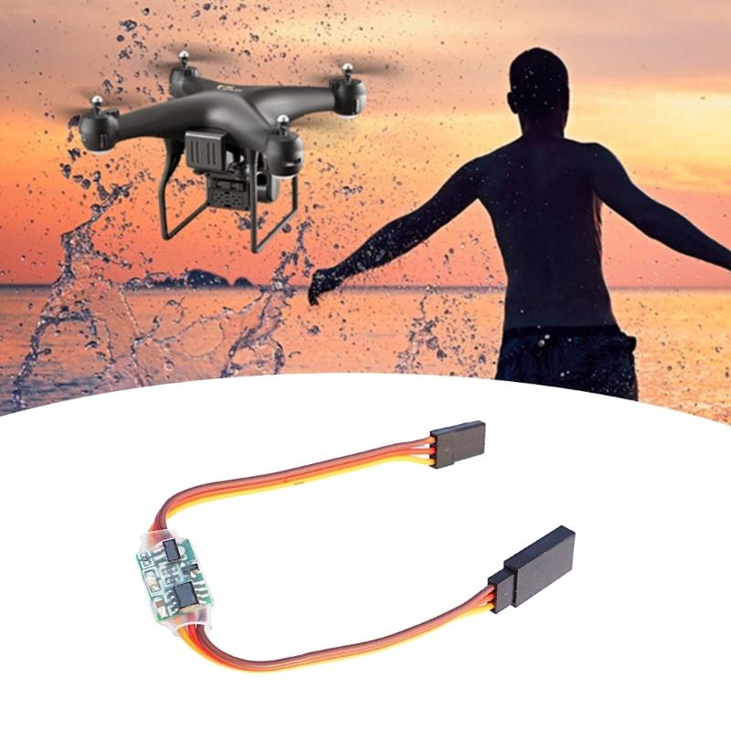 Servo Signal Reverser Rotations Inverter 4-6V/3.6V-24V Steering Gear Reverser for JR Futaba Aircraft Steering Gear