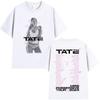 Tate McRae Miss Possessive Tour Merch T-shirt Uomo Donna Harajuku Girocollo Manica Corta T-shirt Cotone Casual T-shirt Streetwear