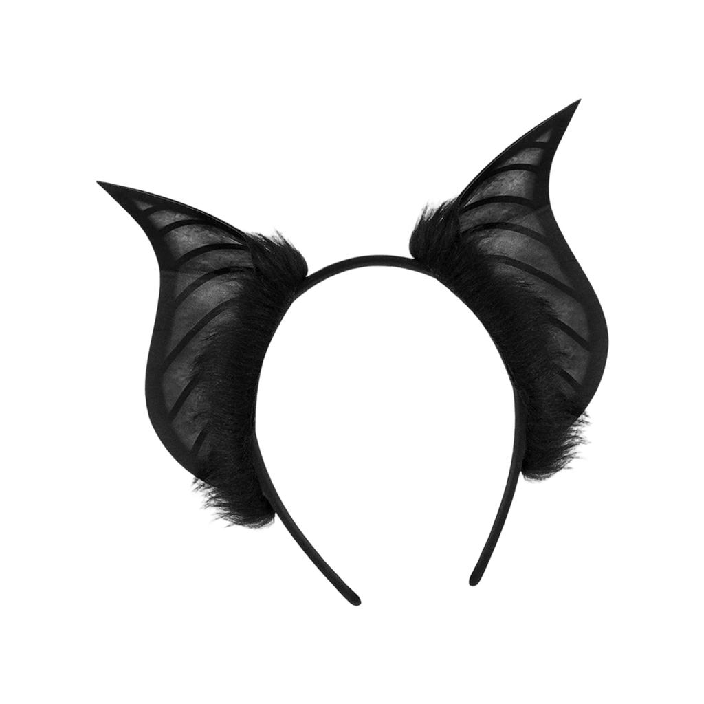 Egyedi Denevér jelmez Fejpánt Műszőrme Anime Fül Hajkarika Cosplay Rajongóknak és Gyűjtőknek Halloween Parti Fejdísz