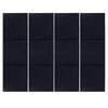 Set of 12 Self Adhesive Acoustics Foam Panels Square Soundproof Wall Panels Suitable for Recordings Studios Bedroom