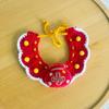 New Year Neckwear: Pet Gaiter & Scarf for Cats & Dogs - Festive Knit Collar for Chinese New Year