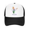 Summer Sun Hats India Flag Emblem Baseball Cap Y2k Retro Trucker Hat Summer Unisex-Teens Hiking Fishing Snapback Cap