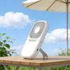 Ultra-thin Portable Neck Fan: Lightweight, Foldable, Rechargeable for Outdoor, Makeup, and Travel Use