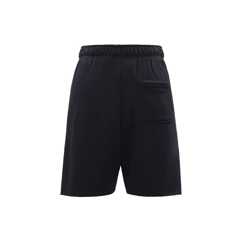 Spodenki Sportowe Męskie Oddychające Treningowe Dzianinowe z Logo Air Jordan Czarne DV5028-010