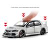 1/32 Mitsubishi Lancer EVO IX Diecast Modellauto Spielzeug Sammlerstück Sound&Licht Spielzeug