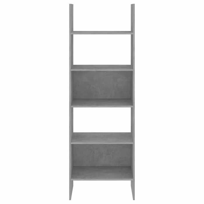 VidaXL Bibliothèque Gris béton 60x35x180 cm Bois d’ingénierie 803411