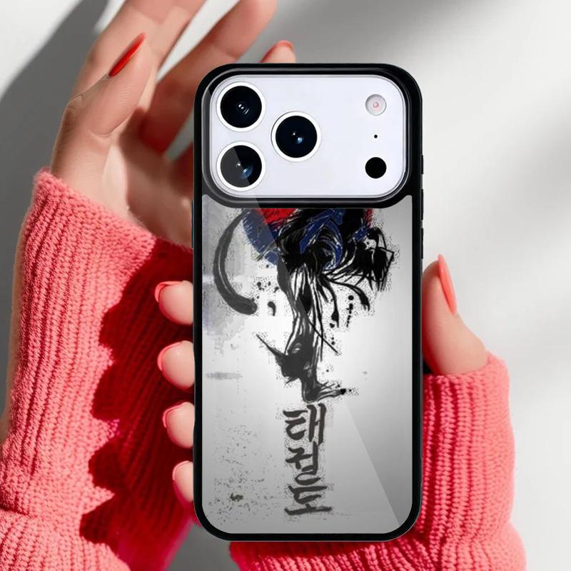 Kungfu Taekwondo Phone Case for iPhone 17 16 15 14 13 Pro Max Back Cover for 12 11 Pro Coque
