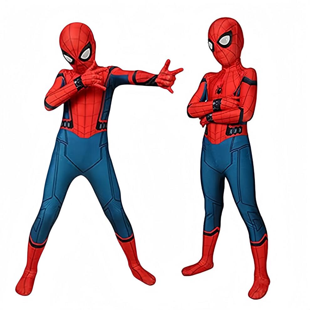 Child Spiderman Homecoming Cosplay Suit Halloween