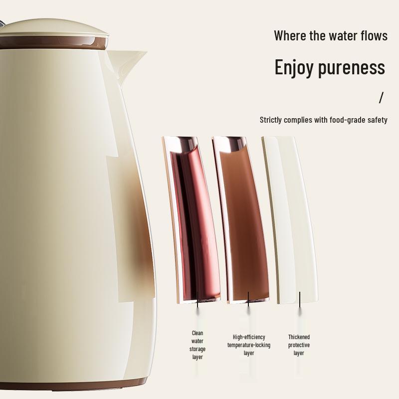 Large Capacity Insulated Thermos Flask - Hot/Cold Water Bottle