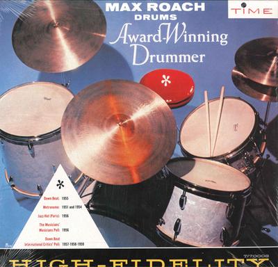 Disco LP MAX ROACH - Baterista Ganador de Premios T70003 Time Records 2002 Jazz de EE. UU.