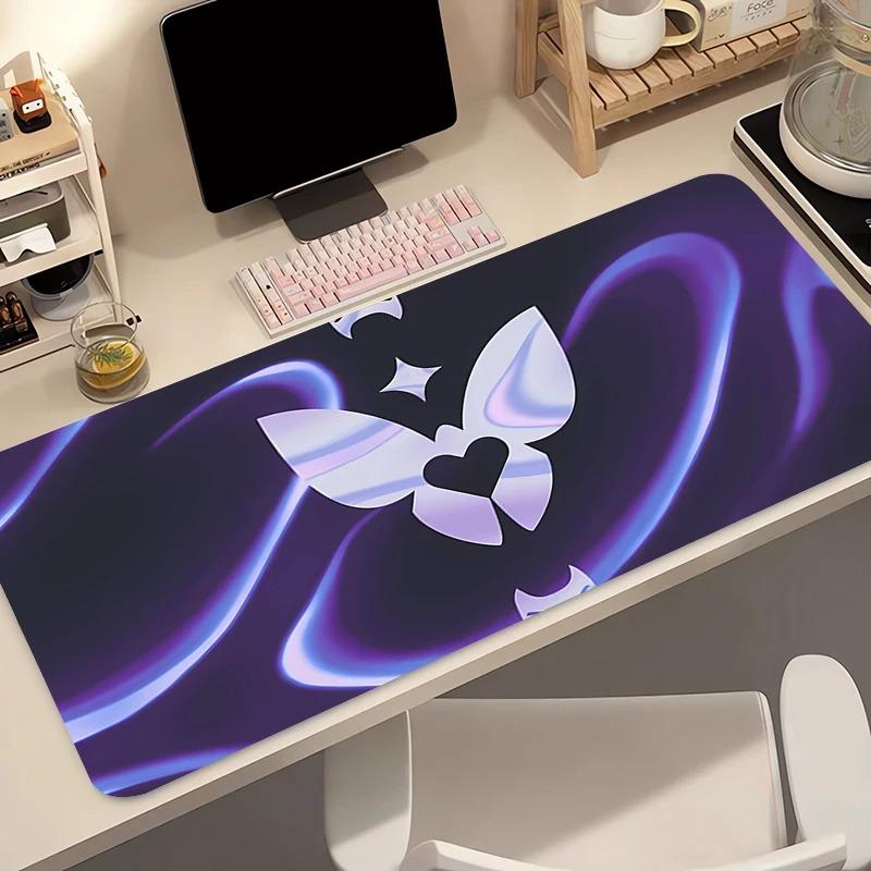 Mouse Pad Gamer Computer Anime PC Valorant Clove Mousepad Varmilo Butterfly Logo Keyboard Pad Gaming Accessories Desk Mouse Mat