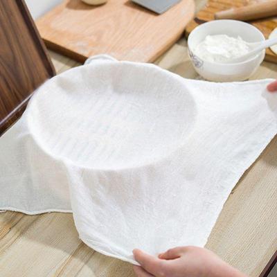 Tela Antiadherente para Cocinar al Vapor de Grado Alimenticio - Lavable, Esterilla Cuadrada para Cocinar al Vapor Arroz y Mantou