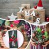 10Pcs Christmas Artificial Flower Red Berry Pine Cone Holly Xmas Party Decor