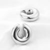 Chic Cartilage Cuff Earring Gold/Silver Ear Clip Unisex Statement Ear Adornments
