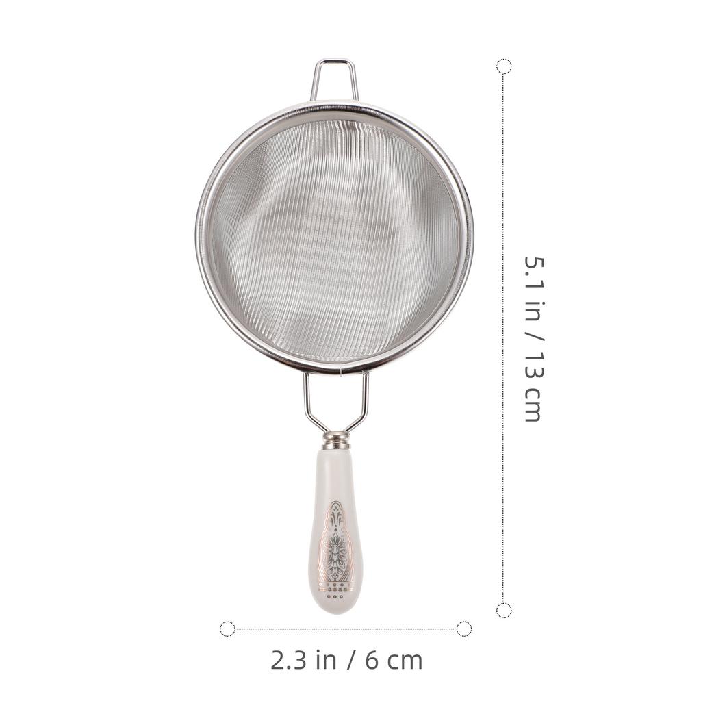 1Pcs Premium Tea Strainer Effective Residue Removal Heat-Resistant Infuser Ideal for Gifting Tea Enthusiasts Mesh Filter