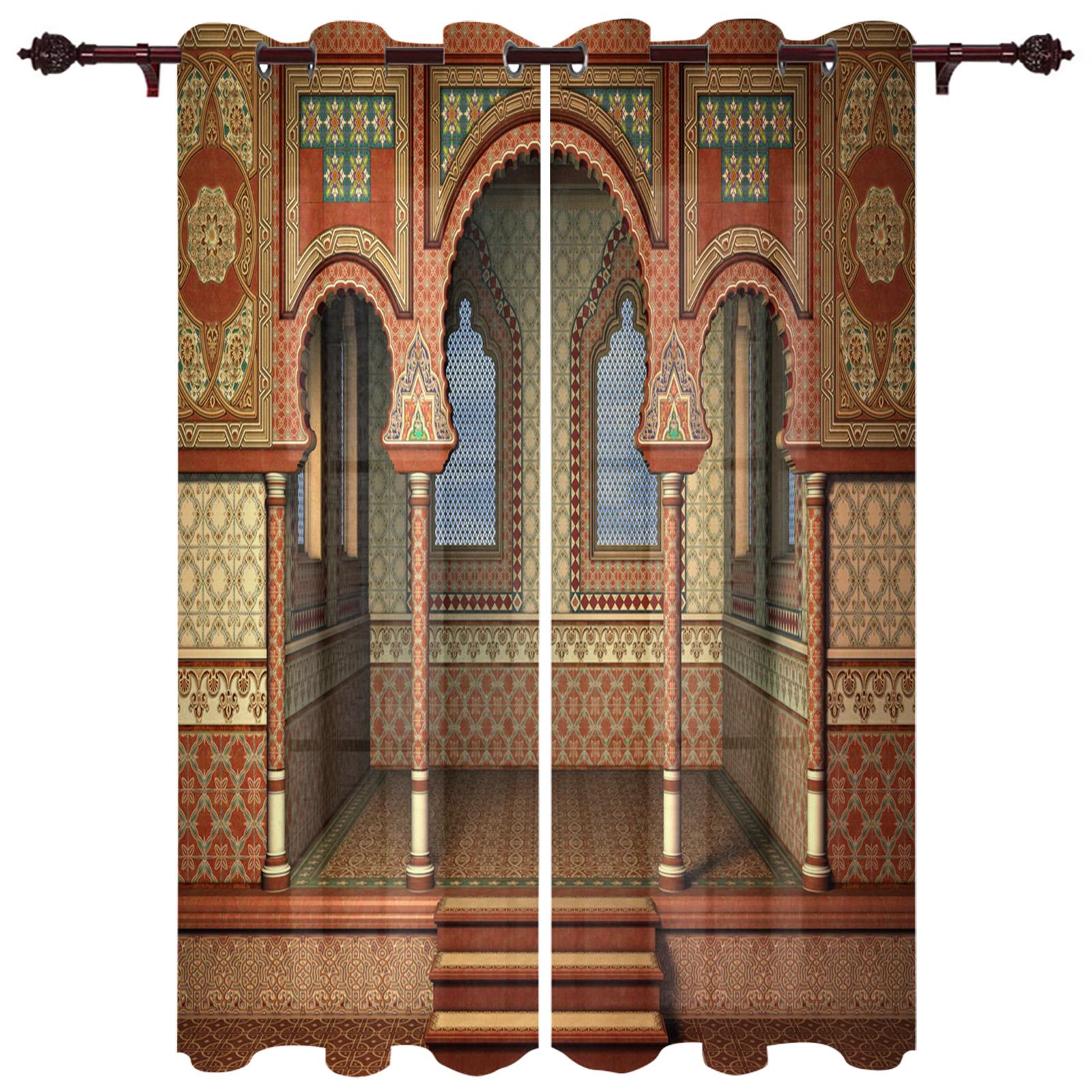 Франция Дворец Окна Шторы Спальня Гостиная Окна Шторы Кухня Украшения Жалюзи Занавес 135W — фото 18