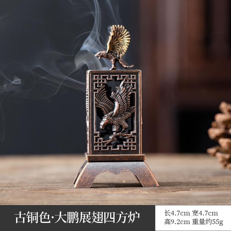 

Полый ароматерапевтический подсвечник для благовоний Incense Road Маленький подсвечник для благовоний Комнатная печь на высокой ножке Офис Чайная комната Украшение