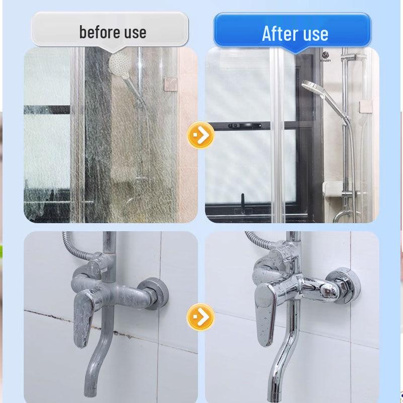Xuan Shiman Multi-functional Bathroom Cleaner: Effective Descaler for Toilets, Tiles, Glass, and Sewage Stains.