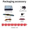 Voice Prompt 8-Probe Parking Sensor System 22mm 12V Reversing Radar Source Factory Car Parking Assistance Device