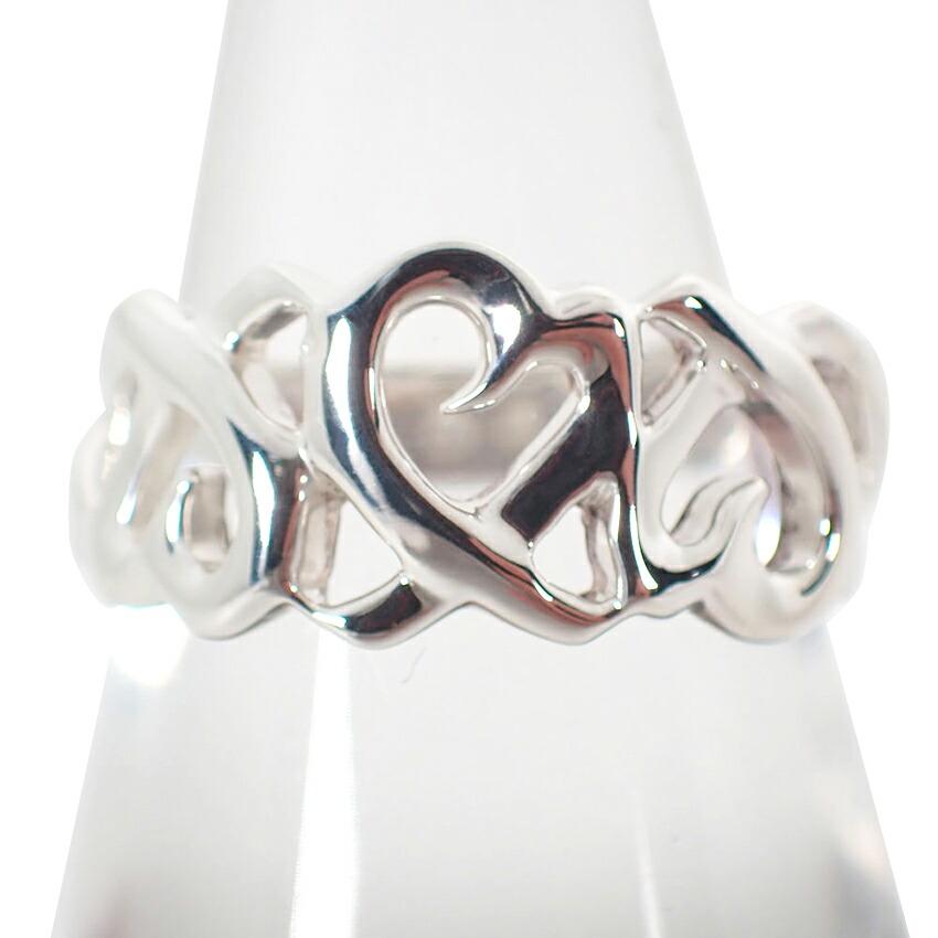 

[Used] TIFFANY/Tiffany 925 Triple Loving Heart Ring/No. 12/g493-50
