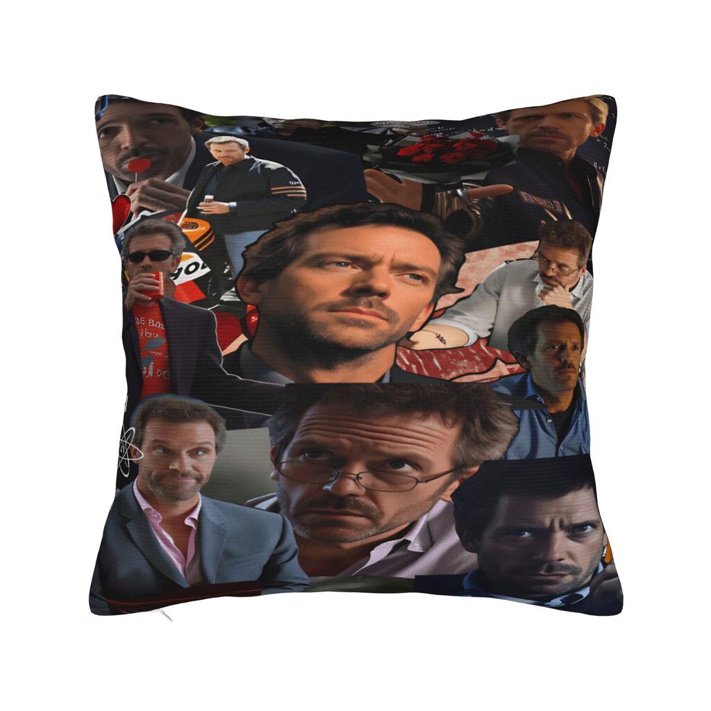 H-House-MD Pillow Cover  Retro Trendy Pillow Case For Sofa Bedroom Home Decor Print Pillowcases Gift