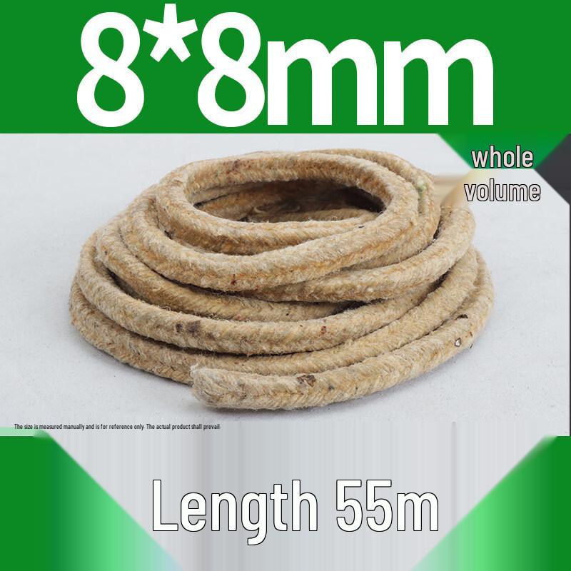 Grease Impregnated Cotton Packing Rope, 8x8mm